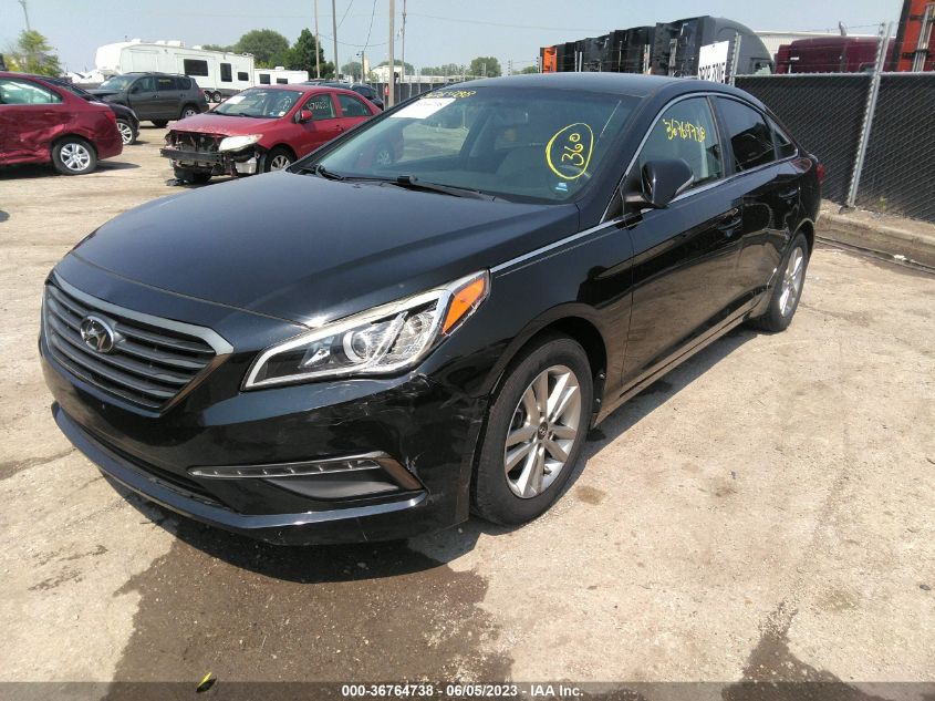 2015 Hyundai Sonata 1.6T Eco VIN: 5NPE24AA1FH130203 Lot: 36764738