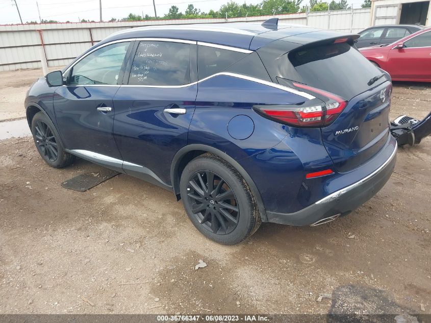 2023 Nissan Murano Sl Fwd VIN: 5N1AZ2CJ2PC122695 Lot: 36766347