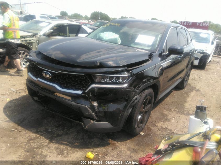 2021 Kia Sorento Lx VIN: 5XYRG4LC2MG001330 Lot: 36766393