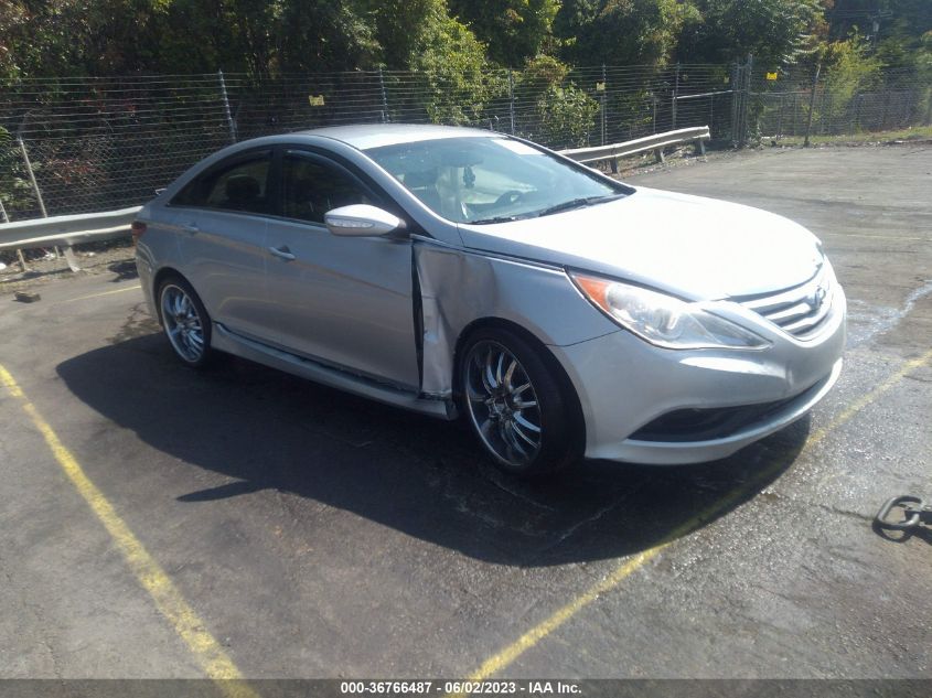 2014 Hyundai Sonata Gls VIN: 5NPEB4AC8EH847553 Lot: 36766487