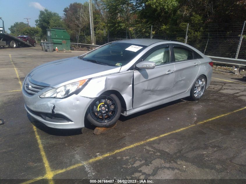 2014 Hyundai Sonata Gls VIN: 5NPEB4AC8EH847553 Lot: 36766487