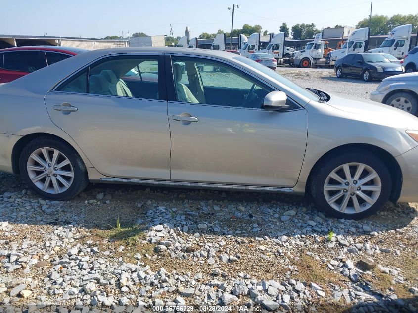 2013 Toyota Camry Xle VIN: 4T1BF1FKXDU713942 Lot: 36766729