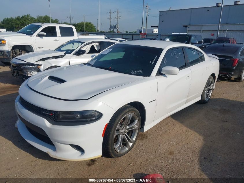 2021 Dodge Charger R/T Rwd VIN: 2C3CDXCT3MH517945 Lot: 36767454