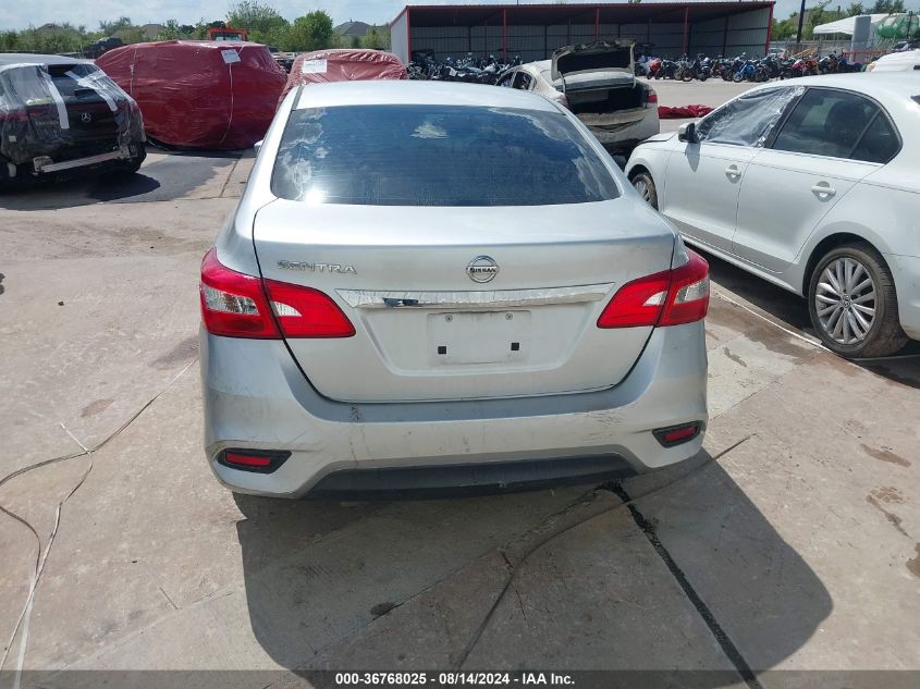 2016 Nissan Sentra S VIN: 3N1AB7AP9GY313604 Lot: 36768025