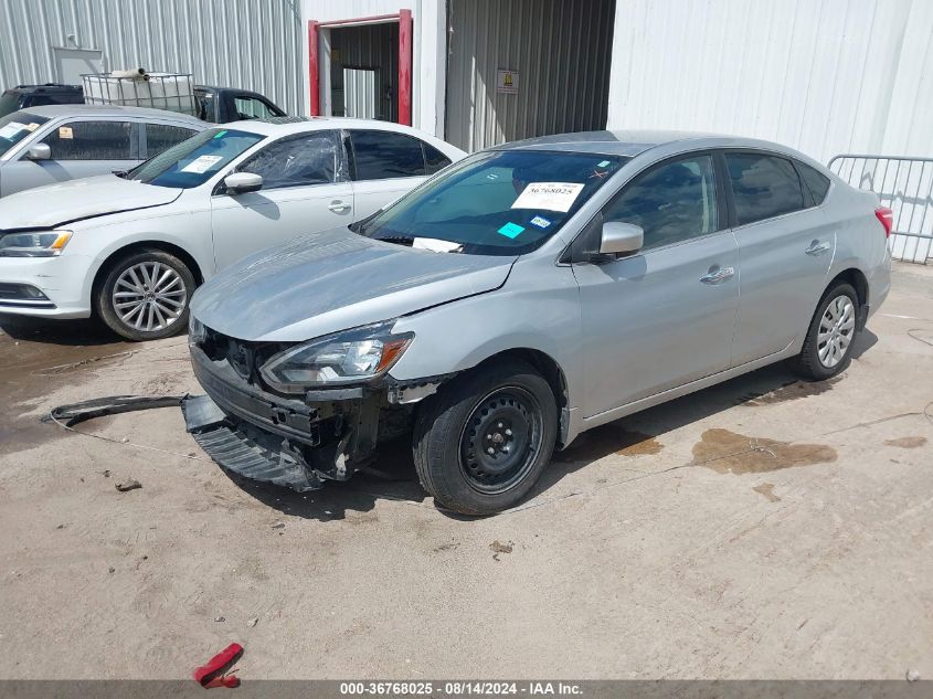 2016 Nissan Sentra S VIN: 3N1AB7AP9GY313604 Lot: 36768025