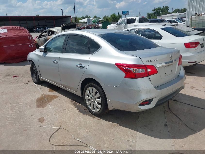 2016 Nissan Sentra S VIN: 3N1AB7AP9GY313604 Lot: 36768025