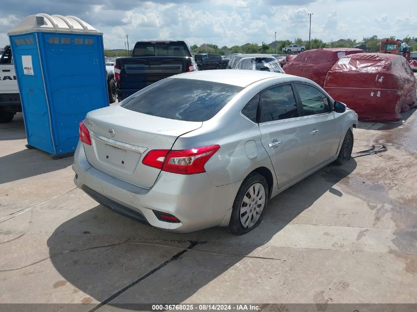 2016 Nissan Sentra S VIN: 3N1AB7AP9GY313604 Lot: 36768025