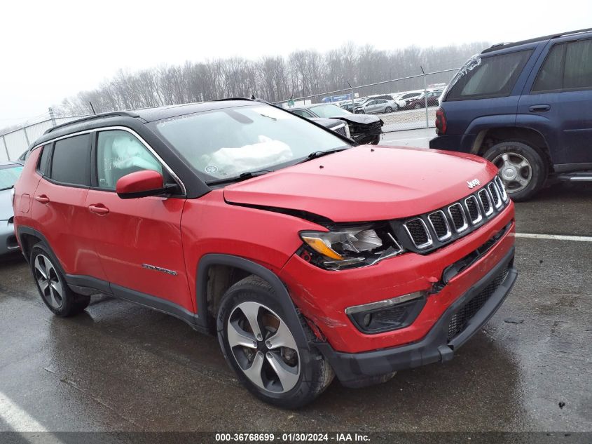 2019 Jeep Compass Latitude 4X4 VIN: 3C4NJDBB0KT661722 Lot: 36768699