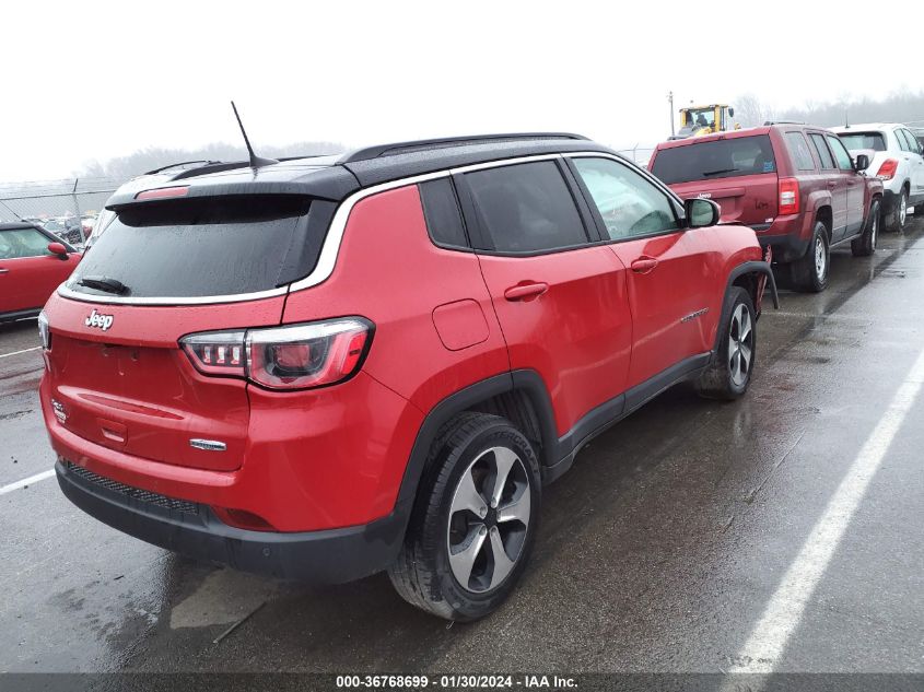 2019 Jeep Compass Latitude 4X4 VIN: 3C4NJDBB0KT661722 Lot: 36768699