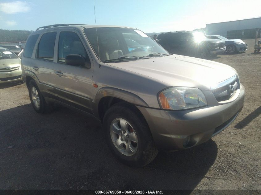 2002 Mazda Tribute Es V6/Lx V6 VIN: 4F2YU081X2KM17802 Lot: 36769050