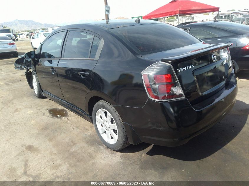 2010 Nissan Sentra 2.0Sr VIN: 3N1AB6AP6AL709472 Lot: 36770889