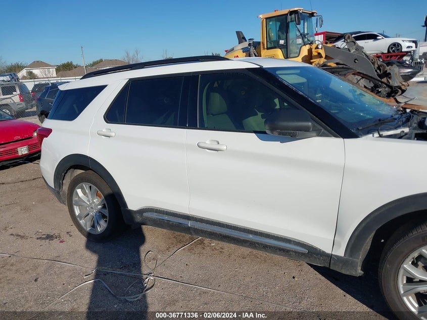 VIN 1FMSK7DH0MGA23654 2021 FORD EXPLORER XLT