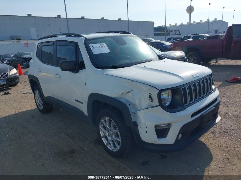 2022 Jeep Renegade Latitude 4X4 VIN: ZACNJDB14NPN79668 Lot: 36772511