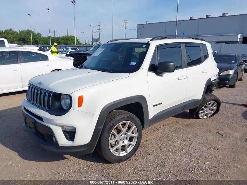 2022 Jeep Renegade Latitude 4X4 VIN: ZACNJDB14NPN79668 Lot: 36772511