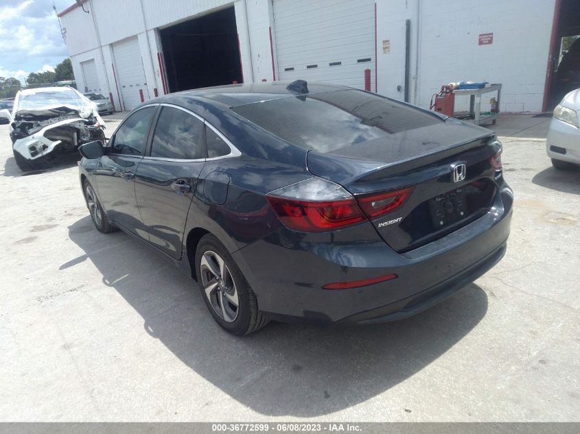 19XZE4F51KE015653 2019 Honda Insight Ex