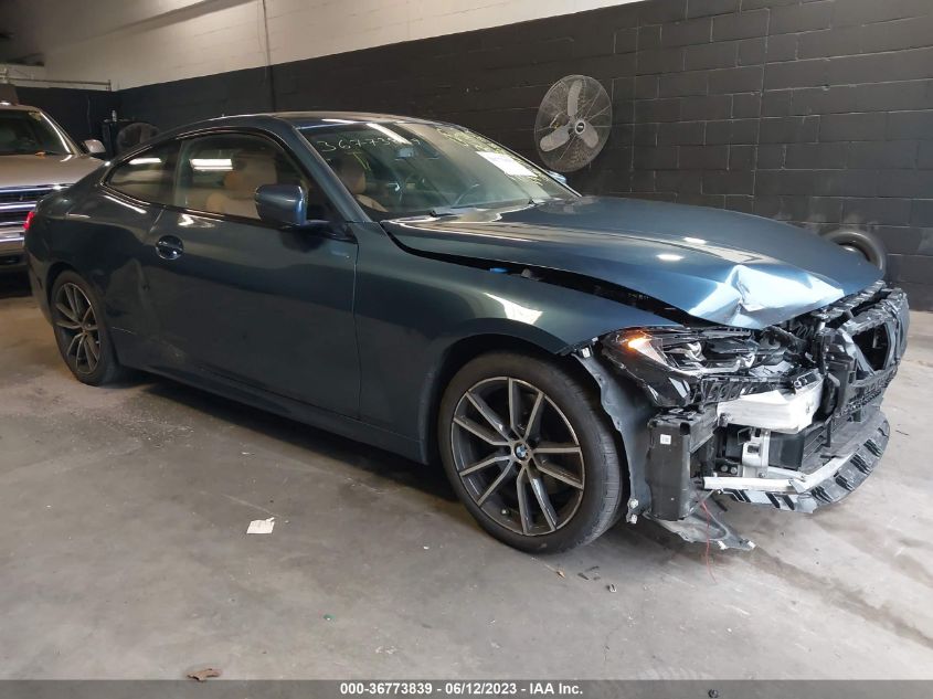 2022 BMW 430I xDrive VIN: WBA73AP05NCJ87742 Lot: 36773839