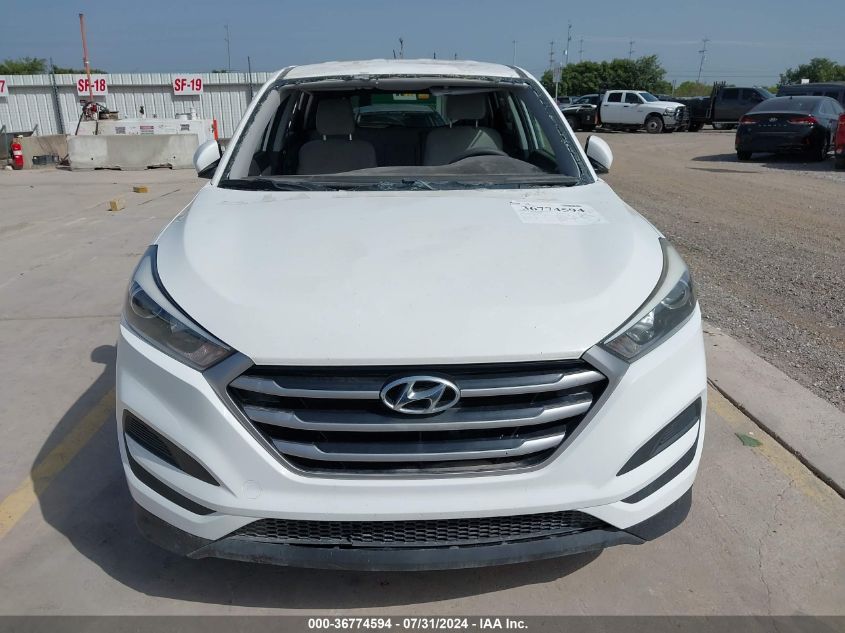 2018 Hyundai Tucson Se VIN: KM8J23A40JU700978 Lot: 36774594