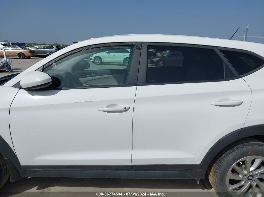 2018 Hyundai Tucson Se VIN: KM8J23A40JU700978 Lot: 36774594