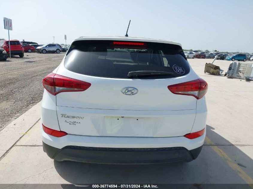 2018 Hyundai Tucson Se VIN: KM8J23A40JU700978 Lot: 36774594