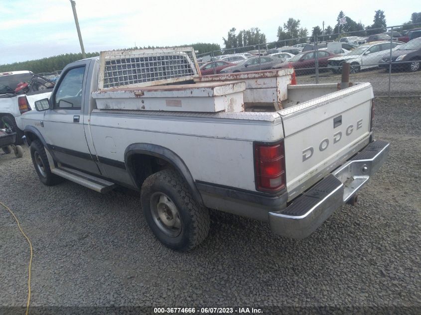 1988 Dodge Dakota VIN: 1B7GR14X3JS794886 Lot: 36774666