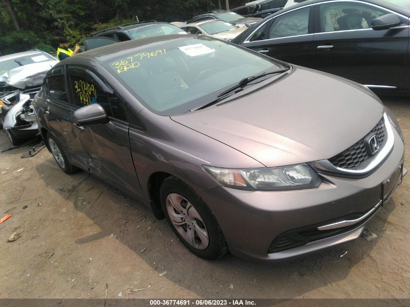 2014 Honda Civic Lx VIN: 19XFB2F57EE015225 Lot: 36774691