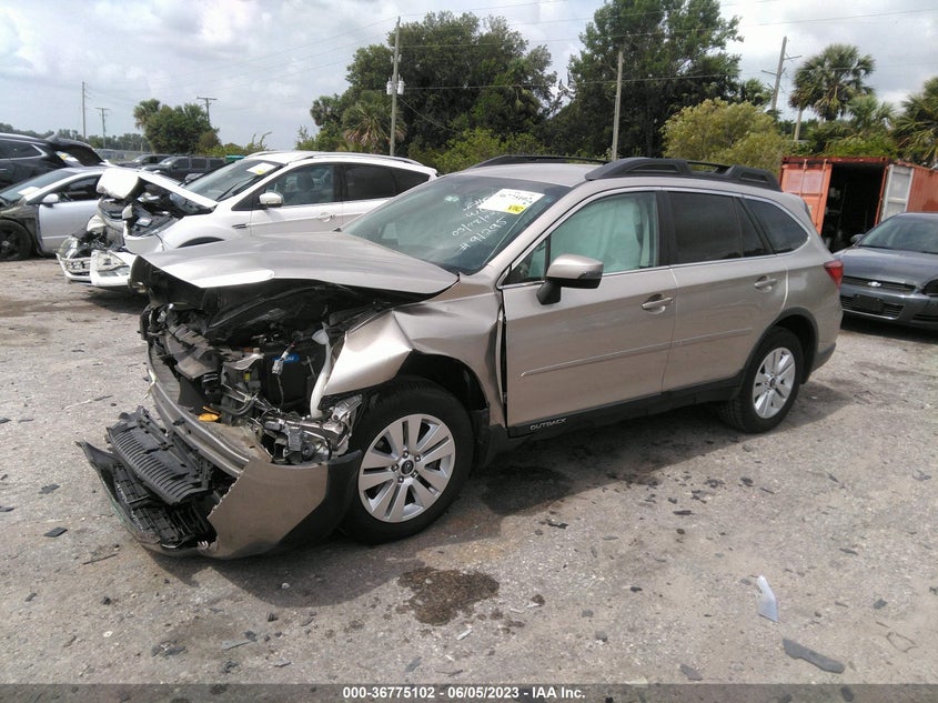 2016 SUBARU OUTBACK VIN: 4S4BSBFC8G3229739
