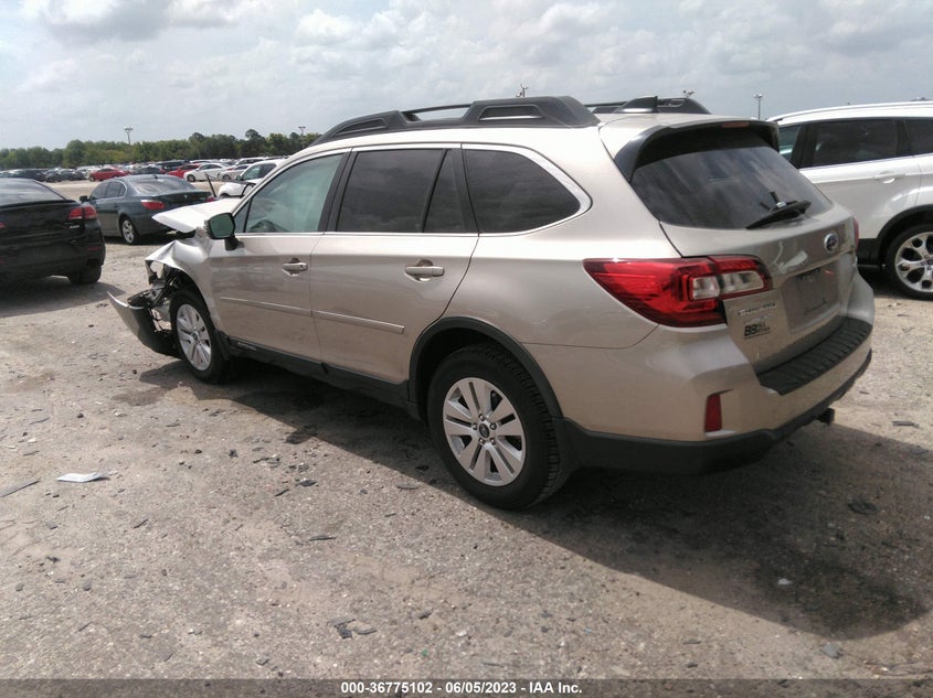 2016 SUBARU OUTBACK VIN: 4S4BSBFC8G3229739
