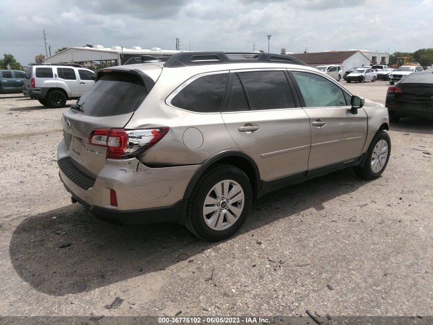 2016 SUBARU OUTBACK VIN: 4S4BSBFC8G3229739