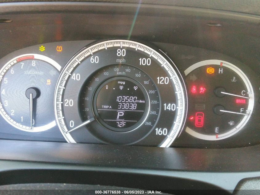 2017 Honda Accord Ex VIN: 1HGCR2F79HA229738 Lot: 36776538