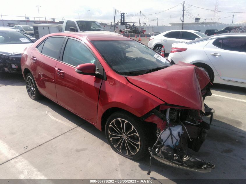 2016 Toyota Corolla L/Le/S/S Plus/Le Plus VIN: 5YFBURHEXGP545012 Lot: 36778202