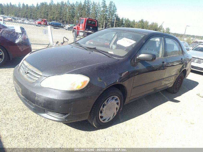 2003 Toyota Corolla Ce/Le VIN: JTDBR32E530030012 Lot: 36778240