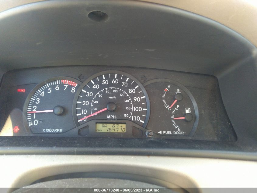 2003 Toyota Corolla Ce/Le VIN: JTDBR32E530030012 Lot: 36778240