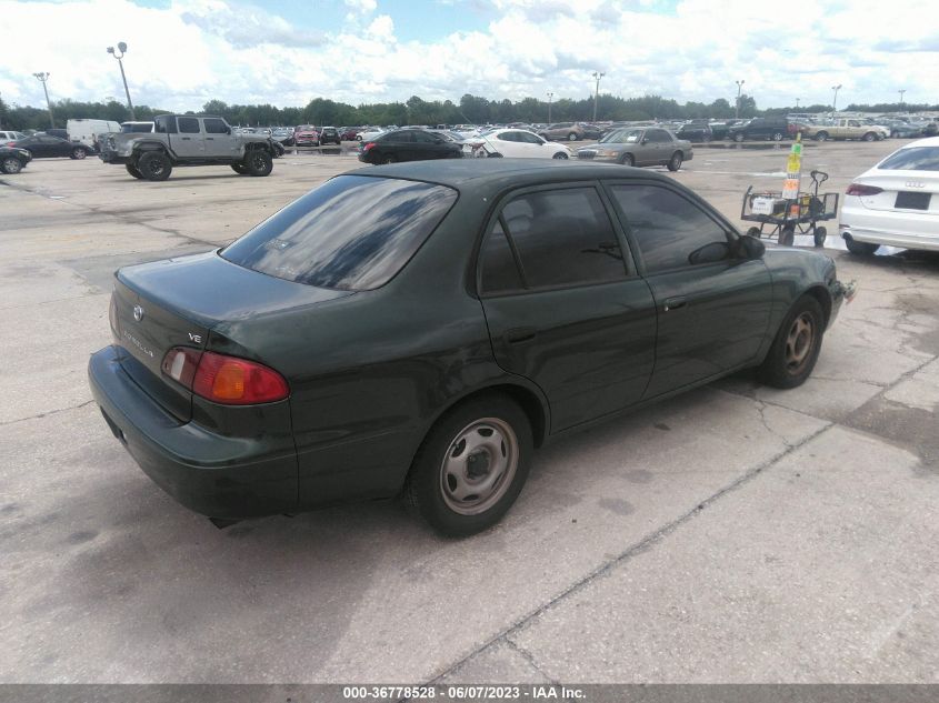 2000 Toyota Corolla Ve VIN: 1NXBR12E1YZ390118 Lot: 36778528