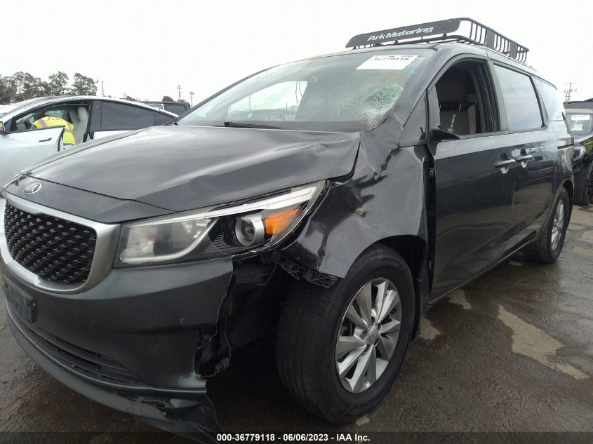 2016 Kia Sedona Lx VIN: KNDMB5C12G6113985 Lot: 36779118