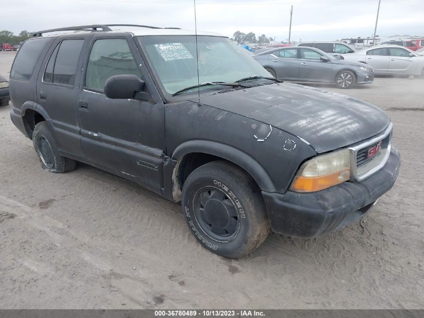 1998 GMC Jimmy Slt VIN: 1GKCS13W0W2562494 Lot: 36780489