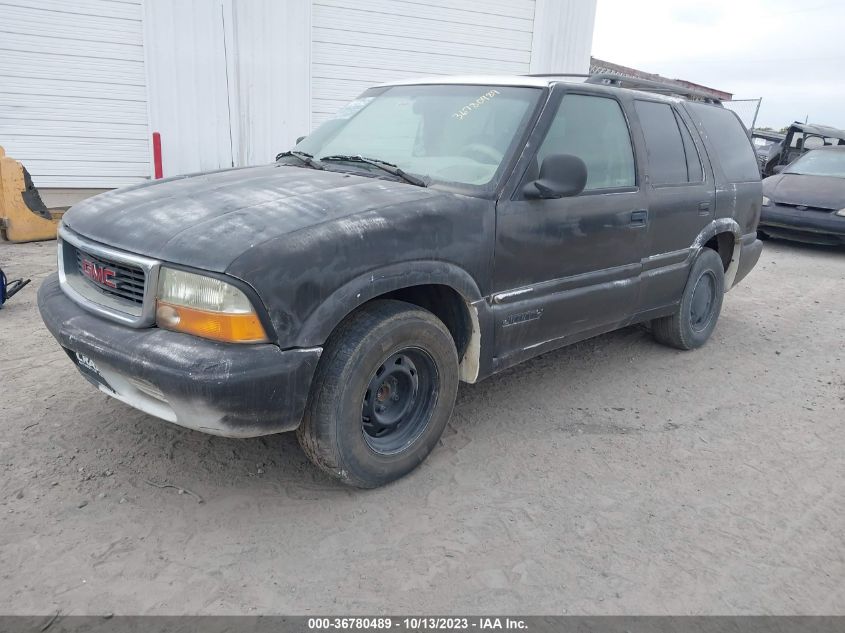 1998 GMC Jimmy Slt VIN: 1GKCS13W0W2562494 Lot: 36780489