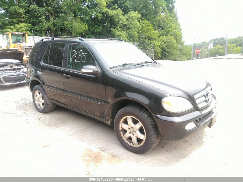 4JGAB57E23A417725 2003 Mercedes-Benz Ml 350