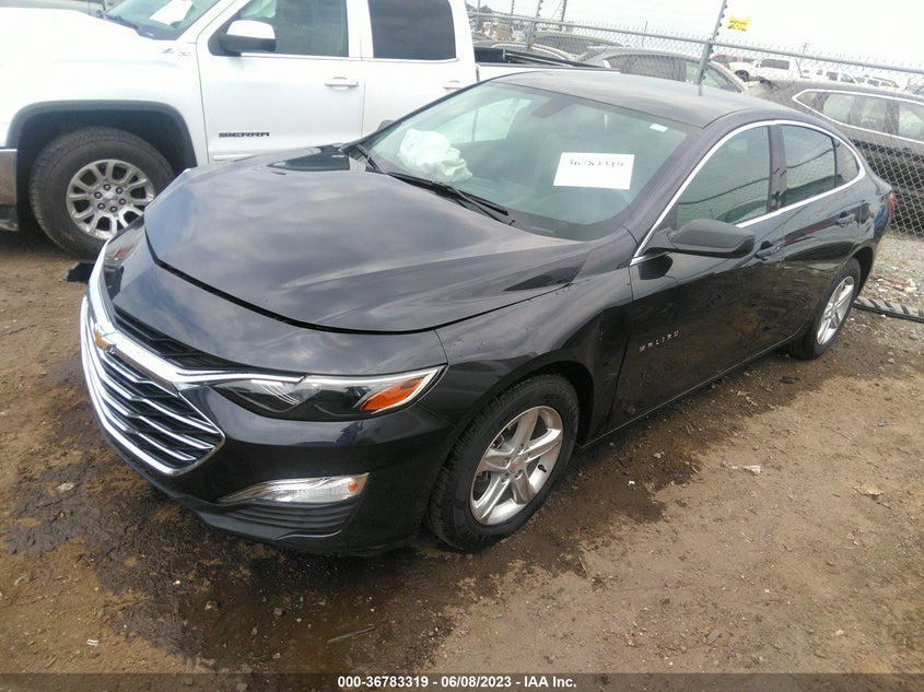 VIN 1G1ZB5ST3NF214631 2022 CHEVROLET MALIBU FWD LS