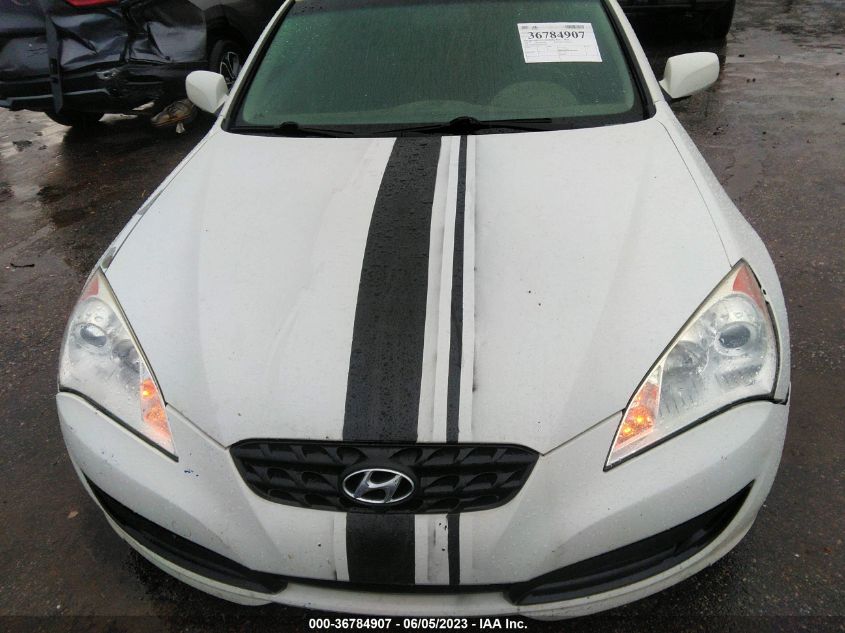 2011 Hyundai Genesis Coupe VIN: KMHHT6KD3BU057815 Lot: 36784907