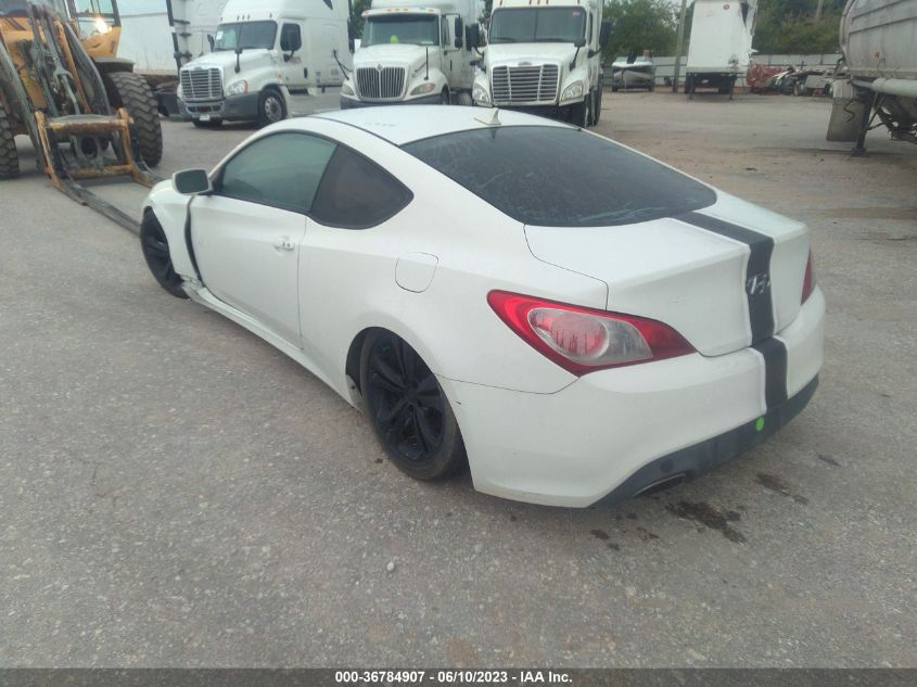 2011 Hyundai Genesis Coupe VIN: KMHHT6KD3BU057815 Lot: 36784907