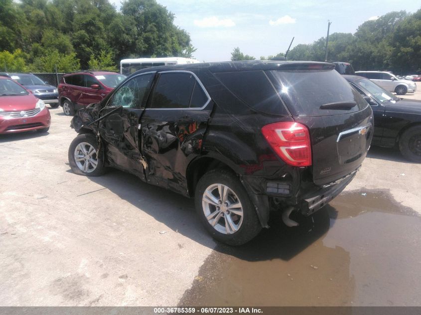 2016 Chevrolet Equinox Ls VIN: 2GNALBEK4G6203757 Lot: 36785359