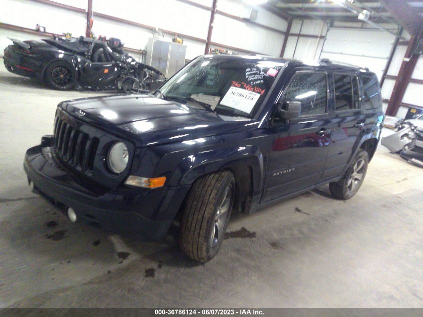 1C4NJRFB1GD673270 2016 Jeep Patriot High Altitude Edition