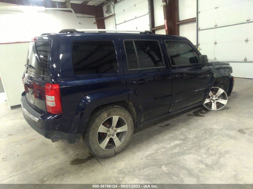 1C4NJRFB1GD673270 2016 Jeep Patriot High Altitude Edition