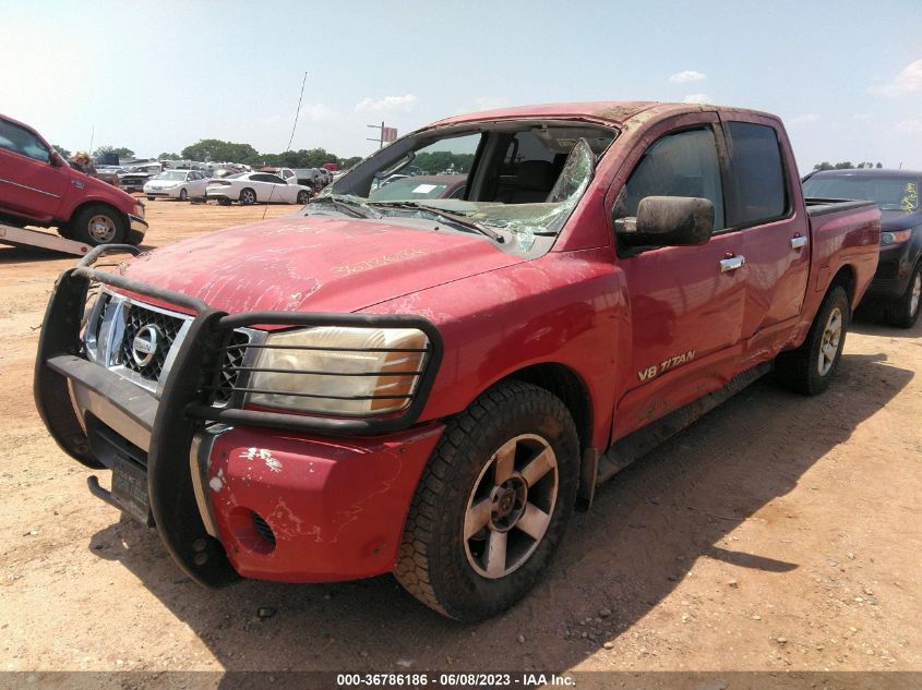 2006 Nissan Titan Se VIN: 1N6BA07A76N560269 Lot: 36786186