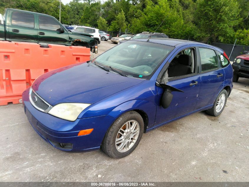 2005 Ford Focus Zx5 VIN: 3FAFP37N55R151731 Lot: 36788016