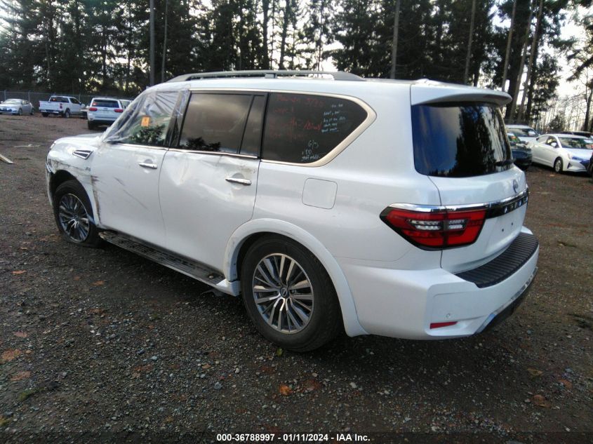 2021 Nissan Armada Sl 4Wd VIN: JN8AY2BB2M9792746 Lot: 36788997