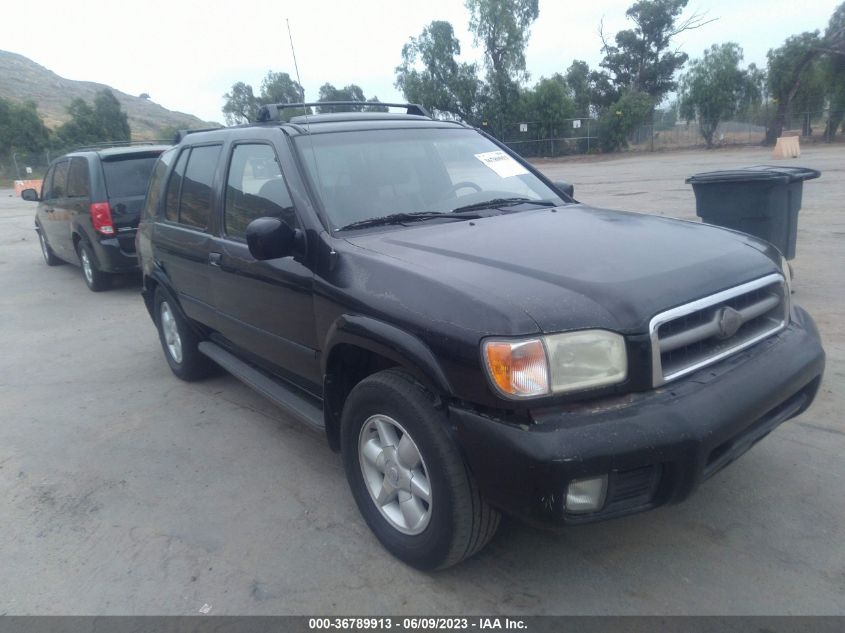 2001 Nissan Pathfinder Le VIN: JN8DR09X61W566612 Lot: 36789913