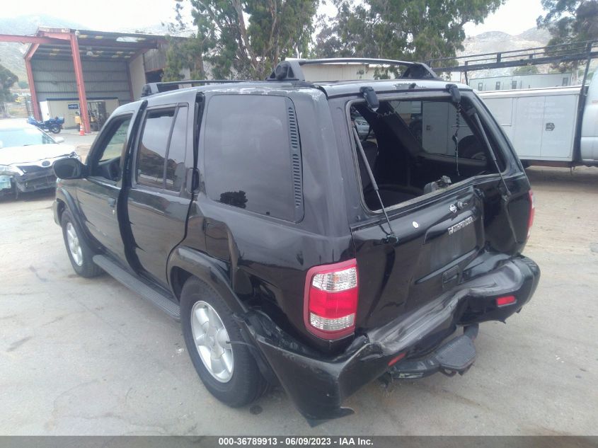 JN8DR09X61W566612 2001 Nissan Pathfinder Le