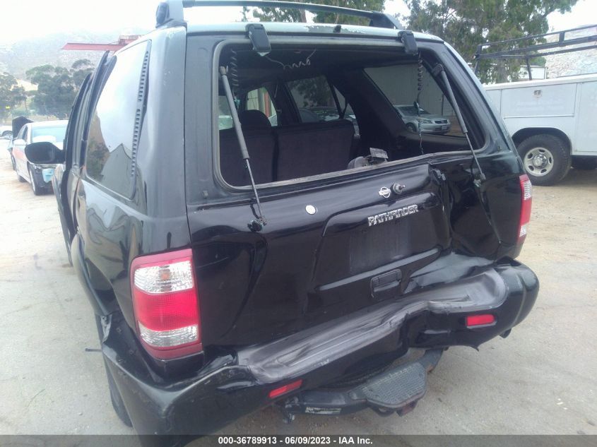 JN8DR09X61W566612 2001 Nissan Pathfinder Le