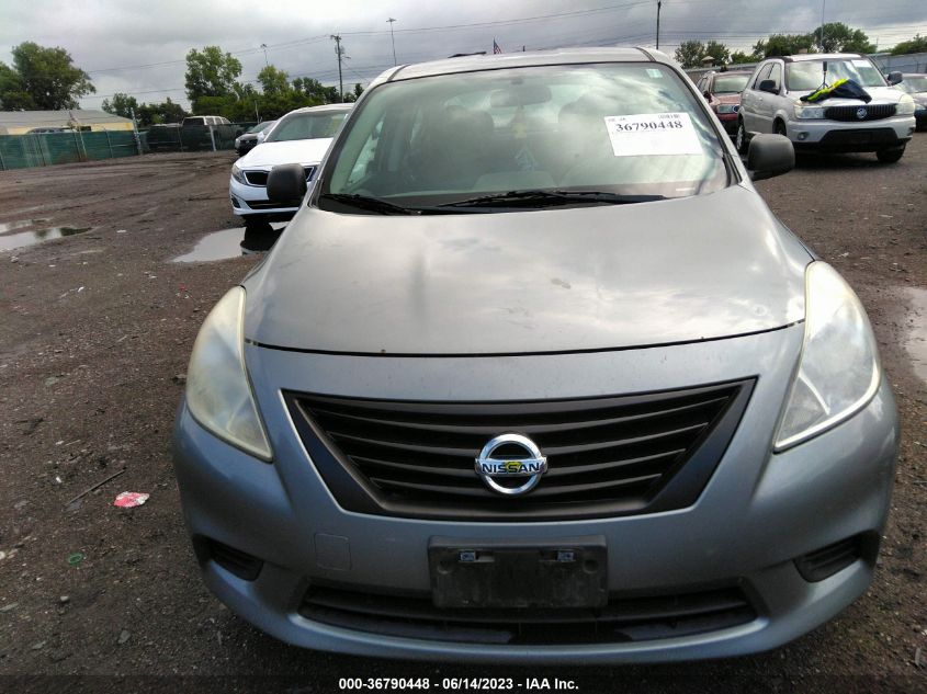 2012 Nissan Versa 1.6 S VIN: 3N1CN7AP1CL832427 Lot: 36790448